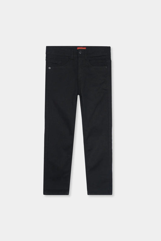 Boys Black OD Slim Fit Pants