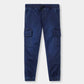 Boys Straight Fit Dark Blue Six Pocket Trouser