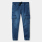 Boys Straight fit Light Blue Six Pocket Trouser