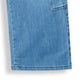 Girls Light Blue Wide Leg Eight Pocket Trouser