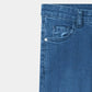 Girls Light Blue Flare Pant