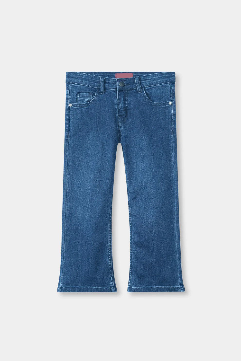 Girls Light Blue Flare Pant