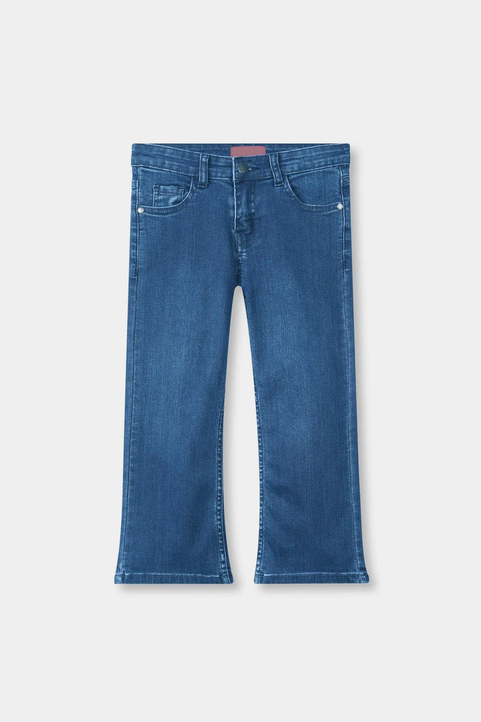 Girls Light Blue Flare Pant