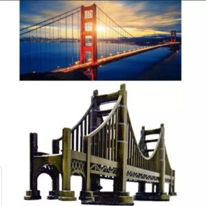 London Bridge Metal Monument For Home And Office Decor