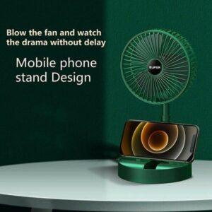 Rechargeable – Telescopic Folding Fan